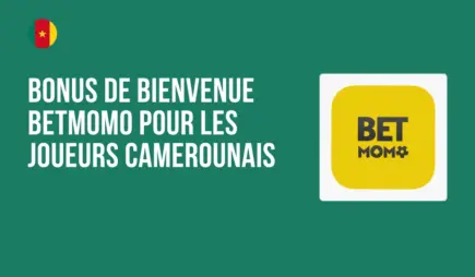 Bonus de bienvenue BetMomo pour les joueurs camerounais