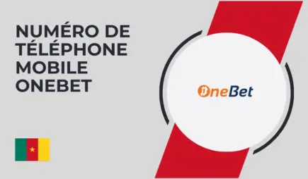 Numéro de téléphone mobile OneBet